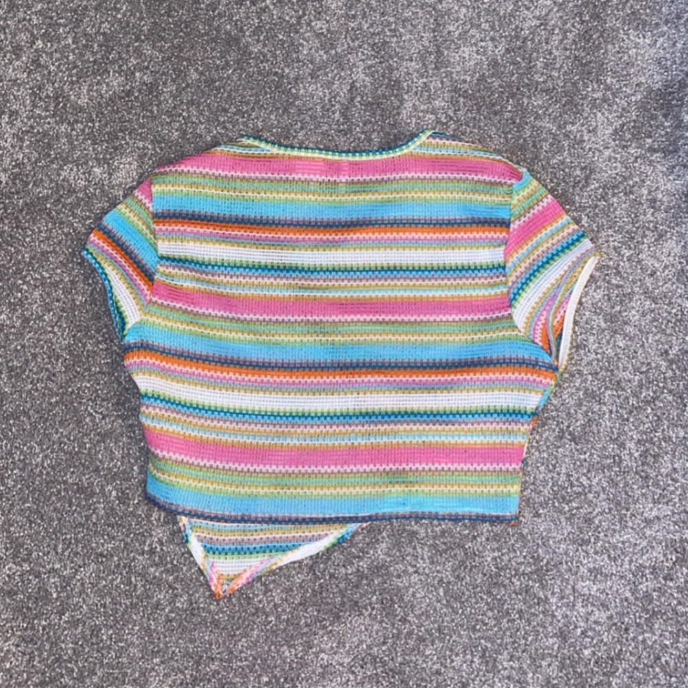 Princess Polly Asymmetric Cut Out Crop Top - Picture 7 of 10